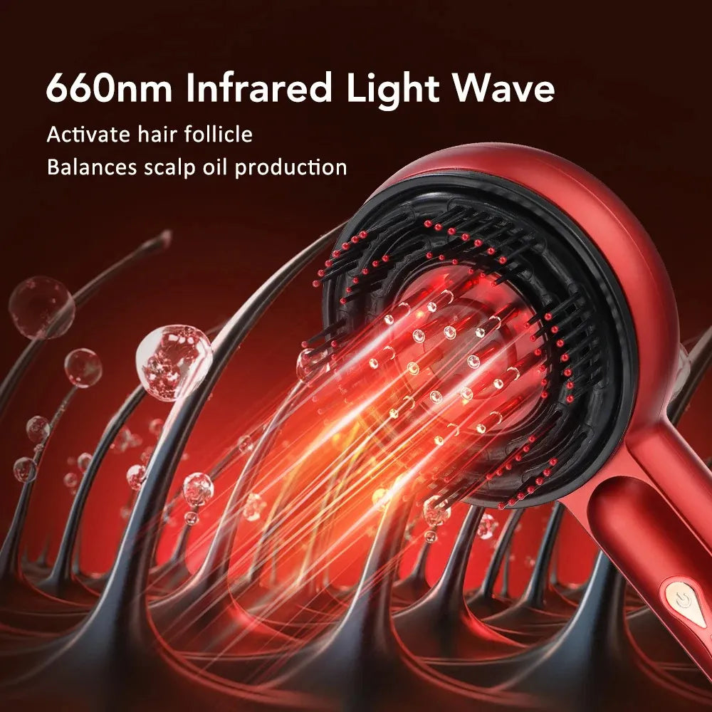 Red Light Hairbrush